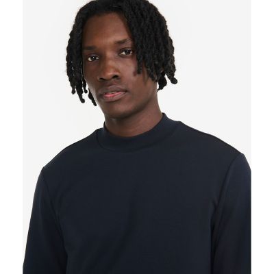 ＵＶカット　ロングスリーブモックネックＴシャツ