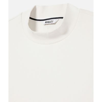 ＵＶカット　ロングスリーブモックネックＴシャツ
