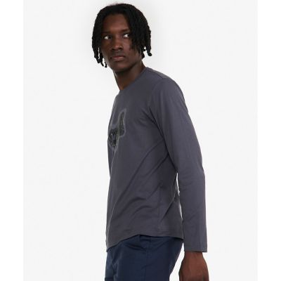 吸水速乾　抗菌防臭　ロングスリーブプリントＴシャツ