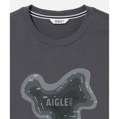 吸水速乾　抗菌防臭　ロングスリーブプリントＴシャツ