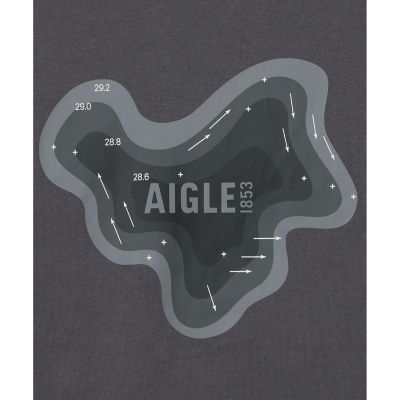 吸水速乾　抗菌防臭　ロングスリーブプリントＴシャツ