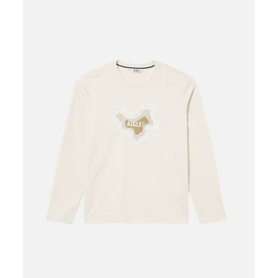 吸水速乾　抗菌防臭　ロングスリーブプリントＴシャツ