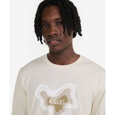 吸水速乾　抗菌防臭　ロングスリーブプリントＴシャツ