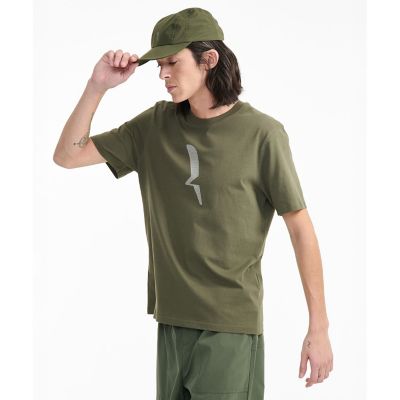 エンザイムウォッシュ　オーガニックコットンロゴ半袖Ｔシャツ