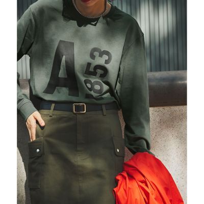 【ＥＣ限定】ヘビーウェイト　オーバーサイズ　　ビッグロゴロンＴ　／　長袖Ｔシャツ