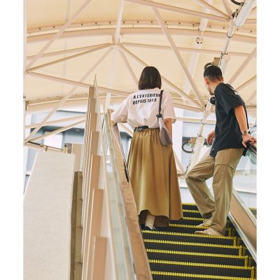 【ＥＣ限定】ＡＩＧＬＥ　オーバーサイズバックプリントロゴ　半袖Ｔシャツ