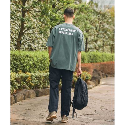 【ＥＣ限定】ＡＩＧＬＥ　オーバーサイズバックプリントロゴ　半袖Ｔシャツ