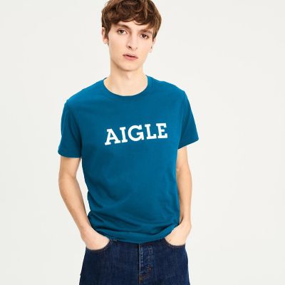 吸水速乾　グラフィック　半袖Ｔシャツ（ＡＩＧＬＥ）