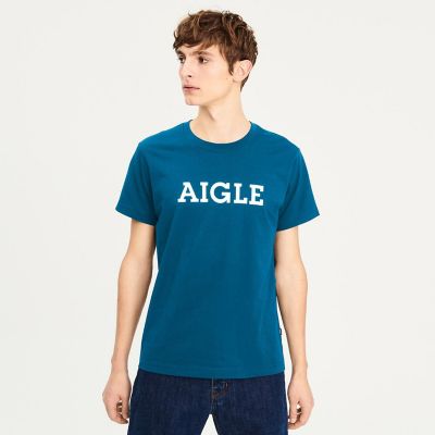 吸水速乾　グラフィック　半袖Ｔシャツ（ＡＩＧＬＥ）