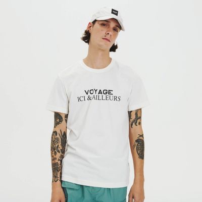 ＜AIGLE＞吸水速乾　グラフィック　半袖Ｔシャツ