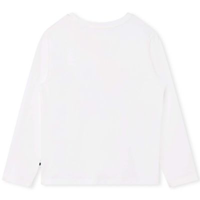 グラフィックプリントロングスリーブＴシャツ