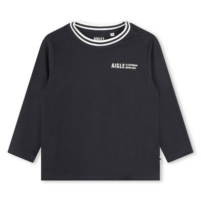 AIGLE/エーグル 吸水速乾 ロングスリーブロゴTシャツ