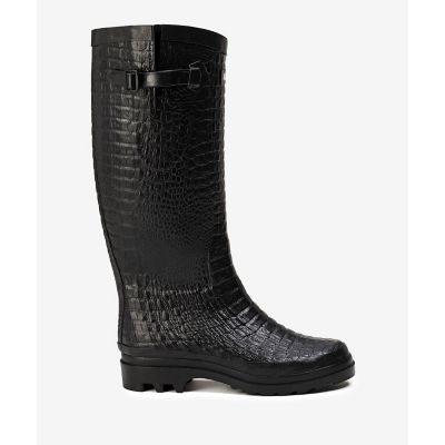 エーグランティーヌ クロコダイル調 ラバーロングブーツ | AIGLE