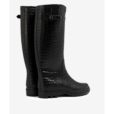 エーグランティーヌ クロコダイル調 ラバーロングブーツ | AIGLE