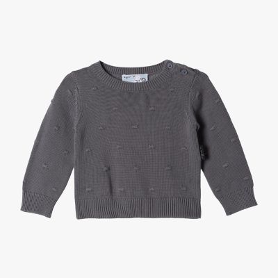 ベビー ドット コットン 長袖 ニットプルオーバー | agnes b. ENFANT 
