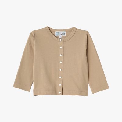 agnes b. ENFANT (Baby&Kids)/アニエスベー　アンファン ベビー　コットン　長袖　カーディガンプレッション