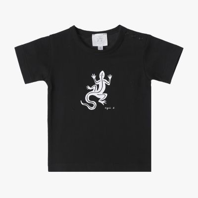 ベビー アイコニック コットン 半袖 Tシャツ ”Lezard” | agnes