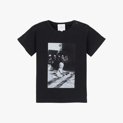 ベビー フォトプリント コットン 半袖 Tシャツ | agnes b. ENFANT 