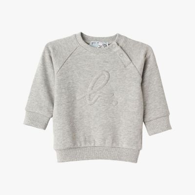 ベビー ”b．” ロゴ コットン 長袖 スウェット | agnes b. ENFANT