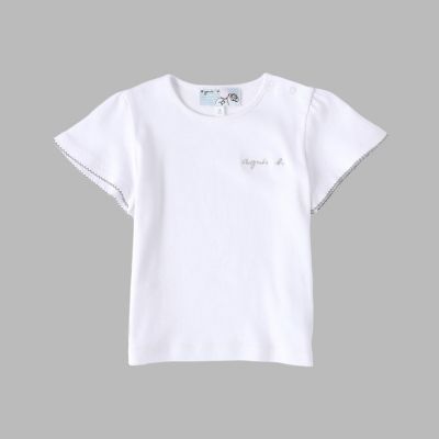 ベビー ロゴ コットン 半袖 Tシャツ | agnes b. ENFANT (Baby&Kids 