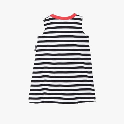 ベビー ボーダー コットン ノースリーブ ワンピース | agnes b. ENFANT