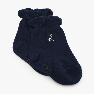 agnes b. ENFANT (Baby&Kids)/アニエスベー　アンファン ベビー　&rdquo;ｂ．&rdquo;　ロゴ　　ソックス