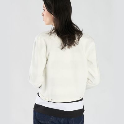 WEBスペシャル ロゴ コットン 長袖 カーディガンプレッション