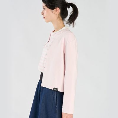 美品/希少 agnes b. ロングスリーブ カーディガンプレッション ロゴ金釦 agnes b. - 美品/希少 agnes b. ロングスリーブ カーディガン