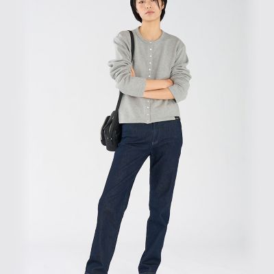 WEBスペシャル ロゴ コットン 長袖 カーディガンプレッション
