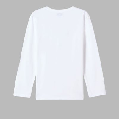ロゴプリント コットン 長袖 Tシャツ ”Cool” | agnes b. (Women 