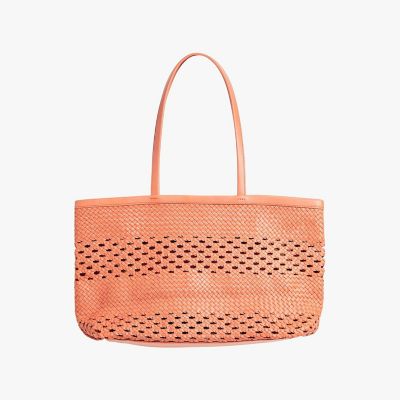 アニエスベー　ラムレザーボディバッグ ラムレザー 編み込み バッグ ”Laurence” | agnes b. (Women