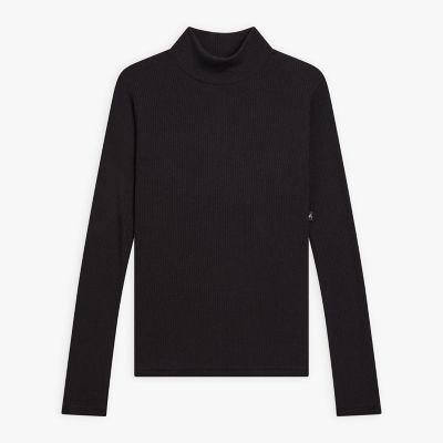 ハイネック 長袖 Tシャツ ”Vian” | agnes b. (Women
