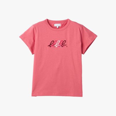 【値下げ不可】To b. by agnes b. ハート半袖Tシャツ アイコニック プリント コットン 半袖 Tシャツ 