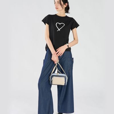 アイコニック プリント コットン 半袖 Tシャツ ”Sarajevo