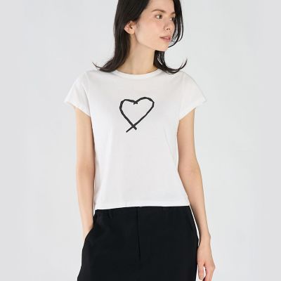 アイコニック プリント コットン 半袖 Tシャツ ”Sarajevo