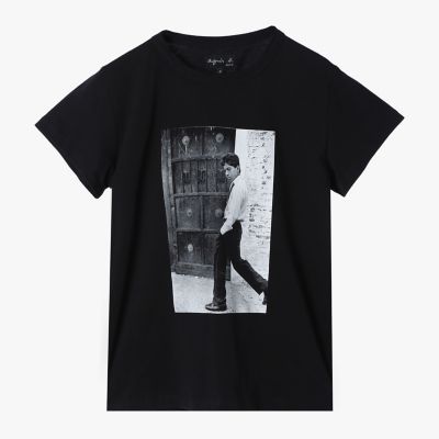 コットン フォトプリント 半袖 アーティスト Tシャツ ”Mark