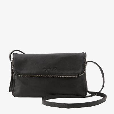 ＜agnes b. (Women)＞ラムスキンレザー　ショルダーバッグ　”Ａｓｙａ”