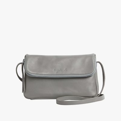 ＜agnes b. (Women)＞ラムスキンレザー　ショルダーバッグ　”Ａｓｙａ”