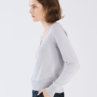 J155 CARDIGAN Vネックカーディガン | agnes b. (Women