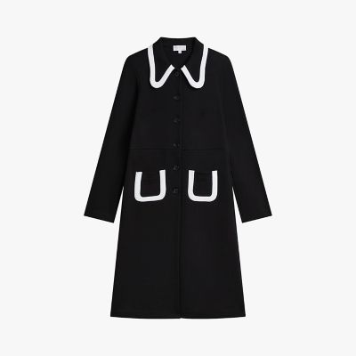 ＜agnes b. (Women)＞コットンジャージー　ロング　コート　”Ｇａｂｂｙ”