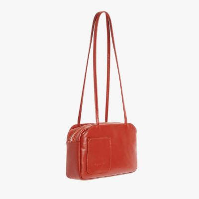 polka　アニエス・ベー　レザーショルダーバッグ　新品未使用　awa レザー ショルダーバッグ ”Lucie” | agnes b. (Women