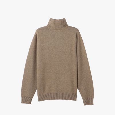 カシミヤ タートルネック 長袖 ニット プルオーバー ”Senga