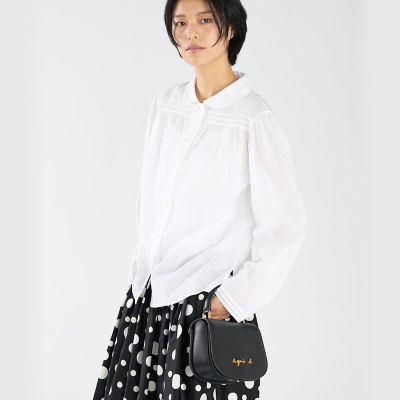 コットン 長袖 ブラウス ”Alice” | agnes b. (Women