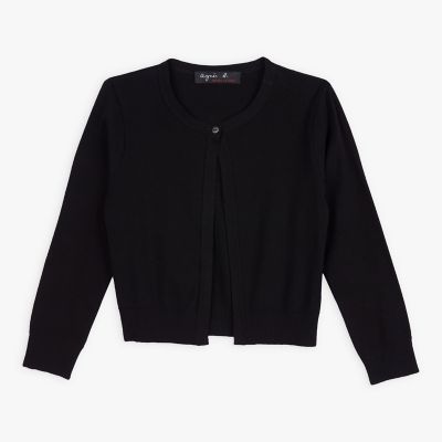 みみ様アニエス・ベー　定番カーディガン　美品！ コットン 7分丈カーディガン ”Mini Sesame” | agnes b