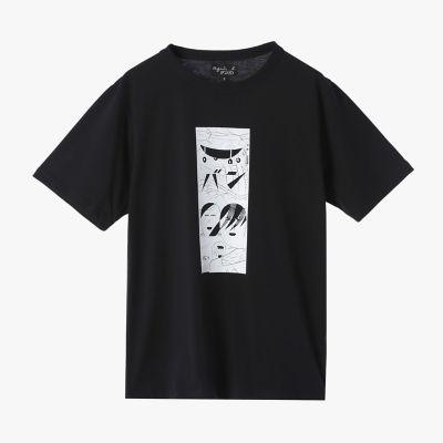 プリント コットン 半袖 アーティスト Tシャツ | agnes b. (Women
