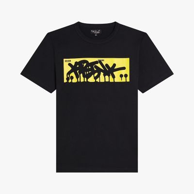 プリント コットン 半袖 アーティスト Tシャツ ”Krink” | agnes