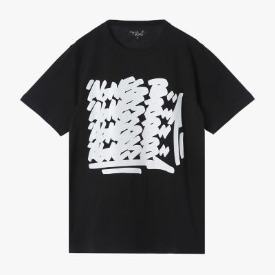 プリント コットン 半袖 アーティスト Tシャツ ”JonOne