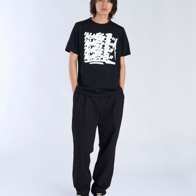 プリント コットン 半袖 アーティスト Tシャツ ”JonOne