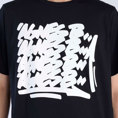 プリント コットン 半袖 アーティスト Tシャツ ”JonOne