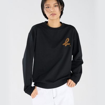 'b.'ロゴコットン 長袖 スウェット　XL アニエスベー agnes b.（アニエスベー） ジャージ b.”ロゴ コットン 長袖 スウェット